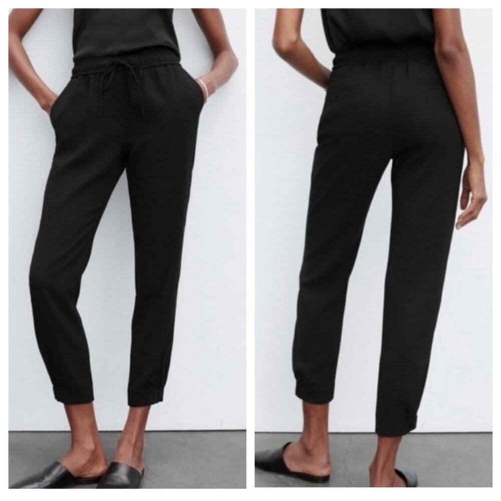 The Reset Black Track Pants